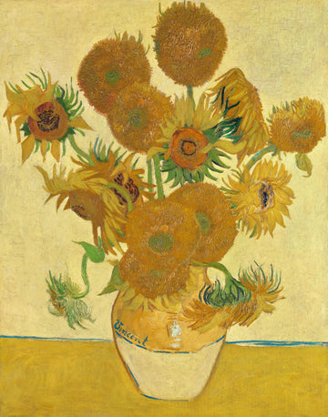 De Zonnebloemen - Vincent van Gogh - AkoestischeMuur
