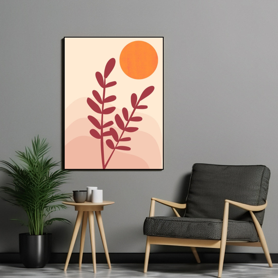 Roze planen in de bohemian zon - AkoestischeMuur