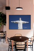 Akoestisch schilderij met Christus de Verlosser in Brazilië - iconisch wereldwonder - Keuken 2