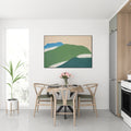  Akoestisch schilderij met Groene bergen – Japanse kunst - Keuken