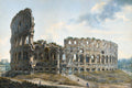 Akoestisch schilderij met Het Colosseum, Rome - Abraham Louis Rodolphe Ducros