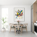 Akoestisch schilderij met Kleine Welten I – surrealisme - Keuken