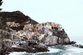 Akoestisch schilderij met Kuststad in Italië - Manarola