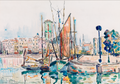 Akoestisch schilderij met La Rochelle – Frans kusttafereel