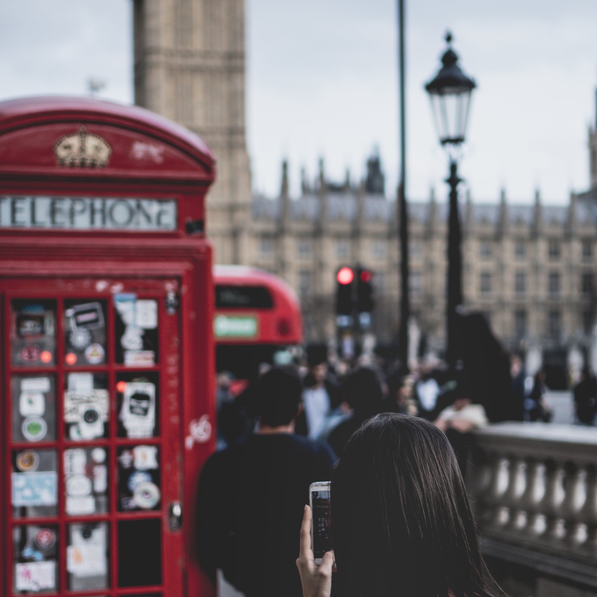 Akoestisch schilderij met Londen – iconisch stadsgezicht