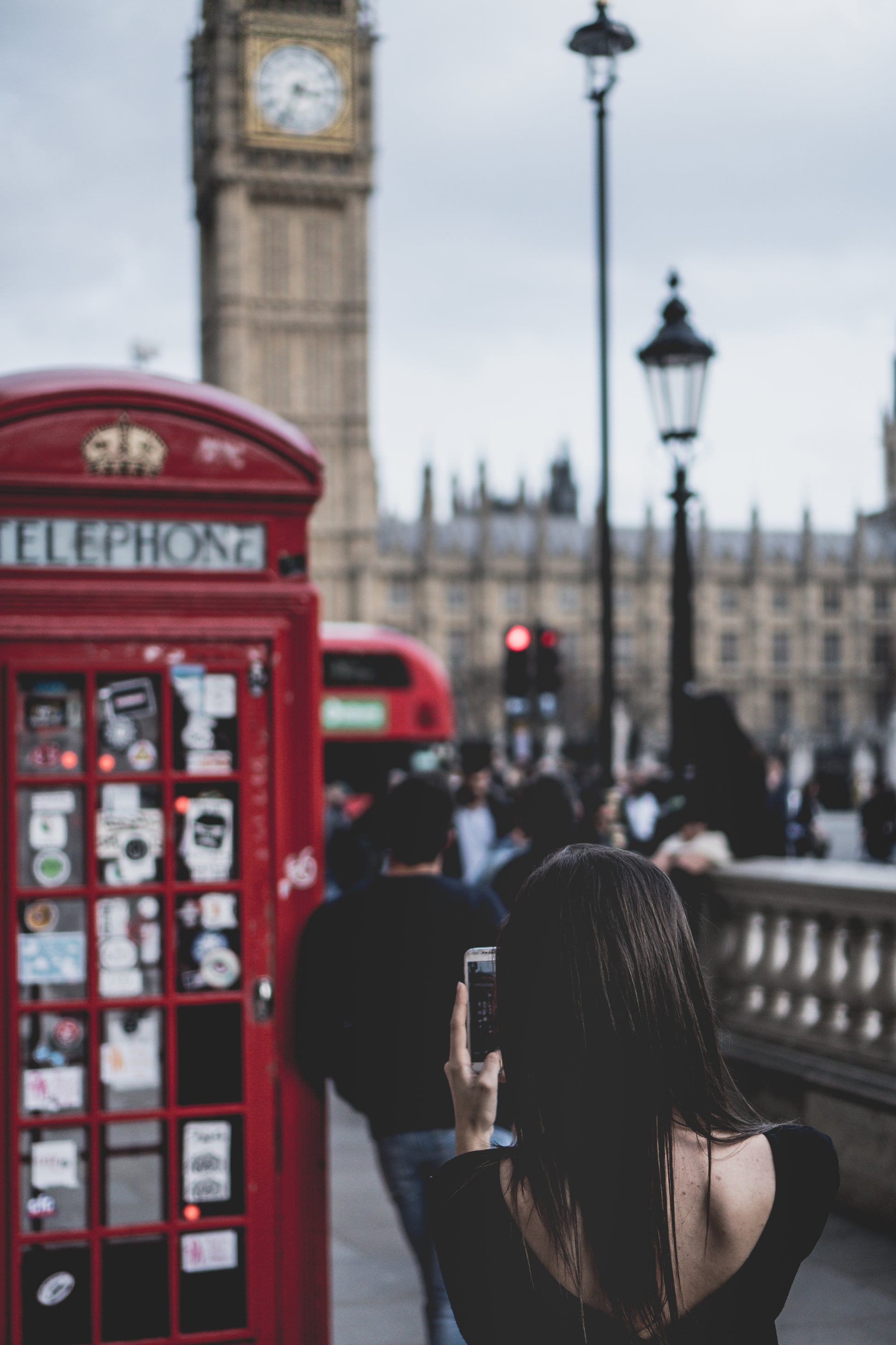 Akoestisch schilderij met Londen – iconisch stadsgezicht