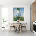 Akoestisch schilderij met Madame Monet & haar zoon - Keuken