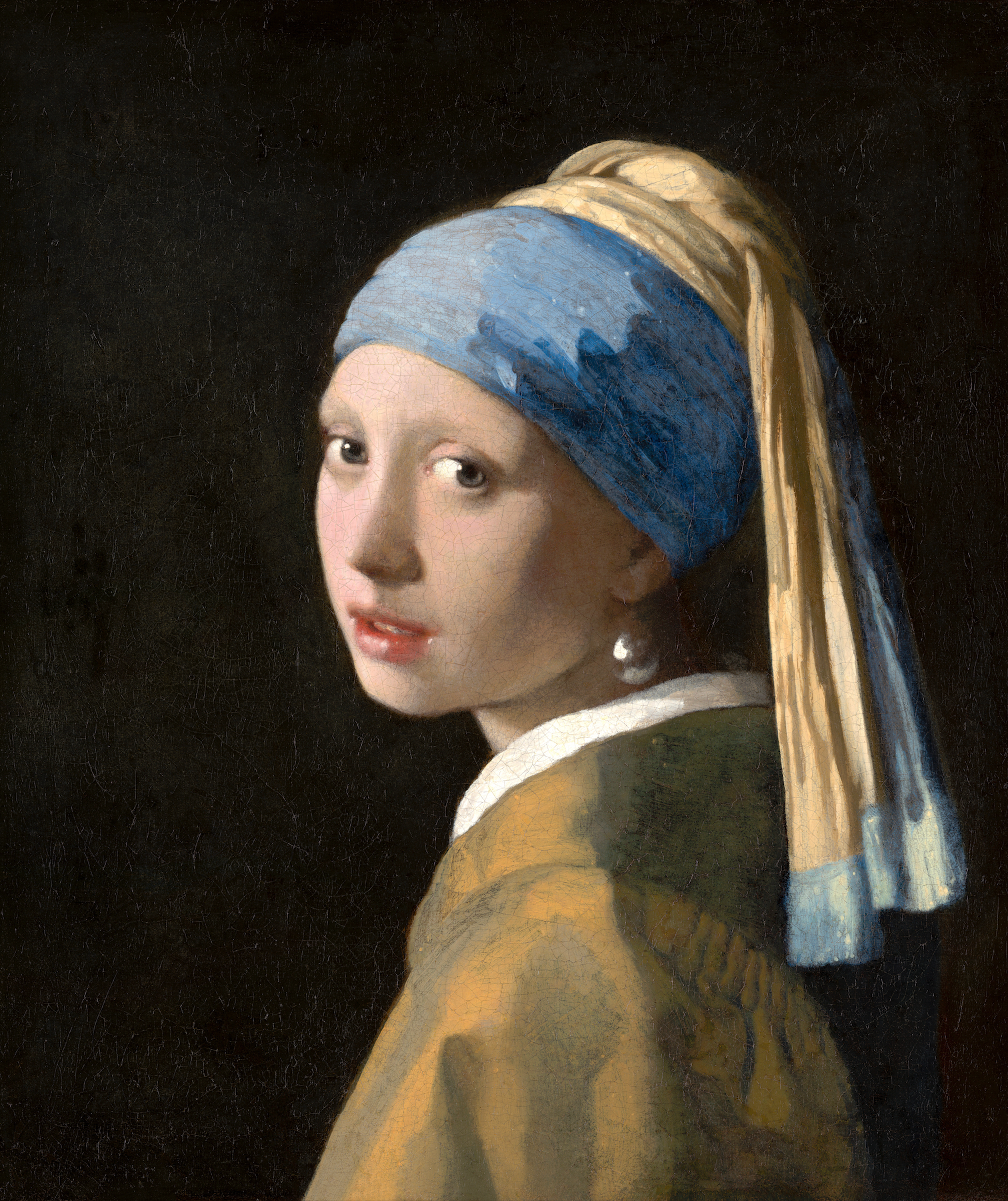 Akoestisch schilderij met Meisje met de parel