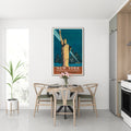 Akoestisch schilderij met New York – wonderstad kunst- Keuken