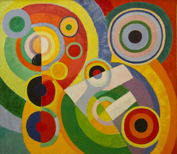 Akoestisch schilderij met Rythme, Joie de Vivre - Robert Delaunay
