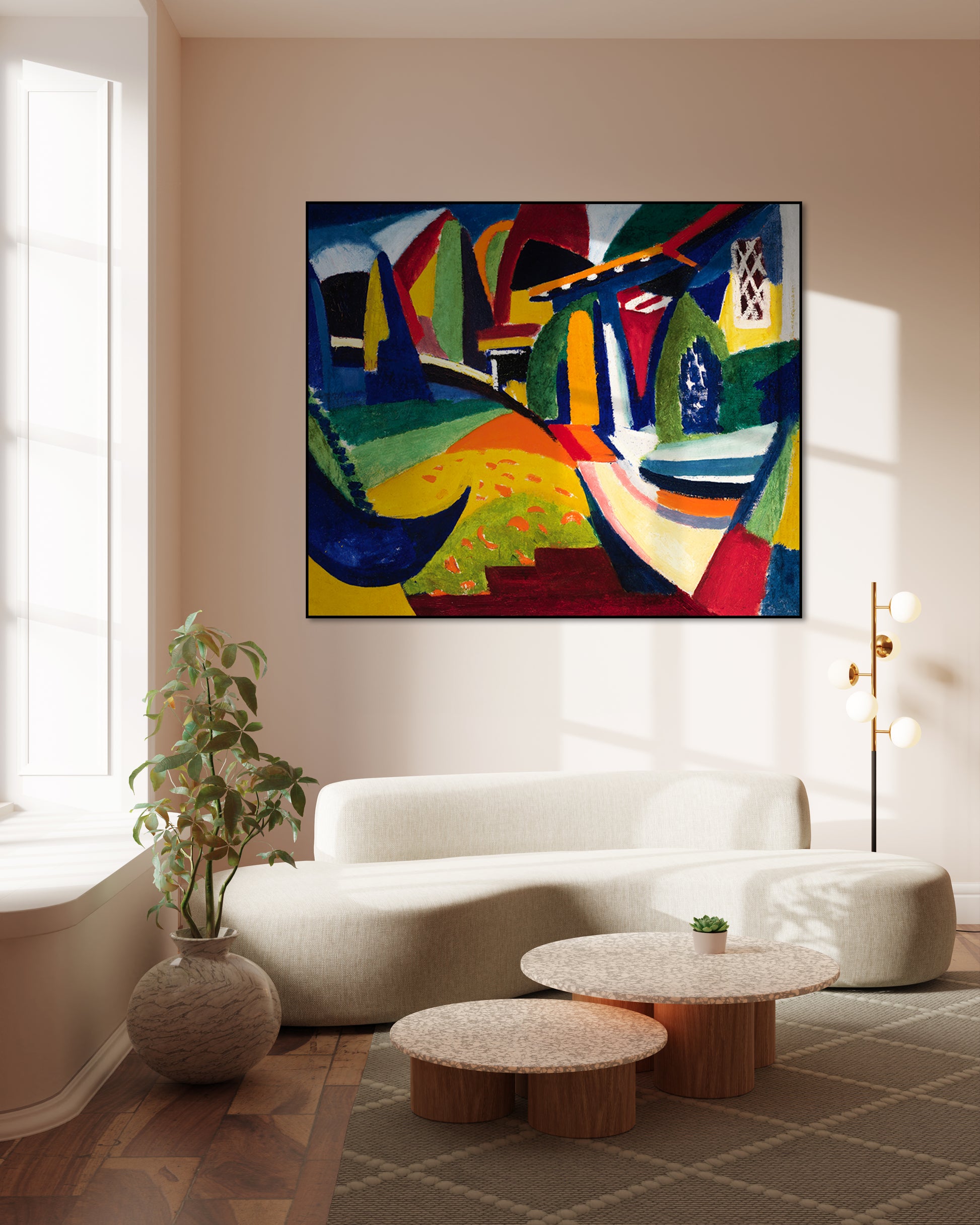 Akoestisch schilderij met Scheherazade (1915) - Henry Lyman Sayen - Woonkamer 2
