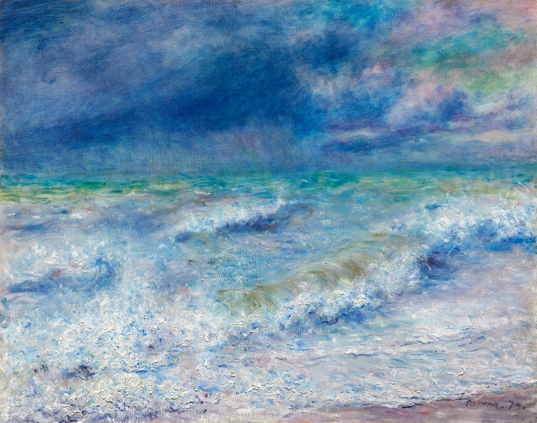 Akoestisch schilderij met Zeegezicht