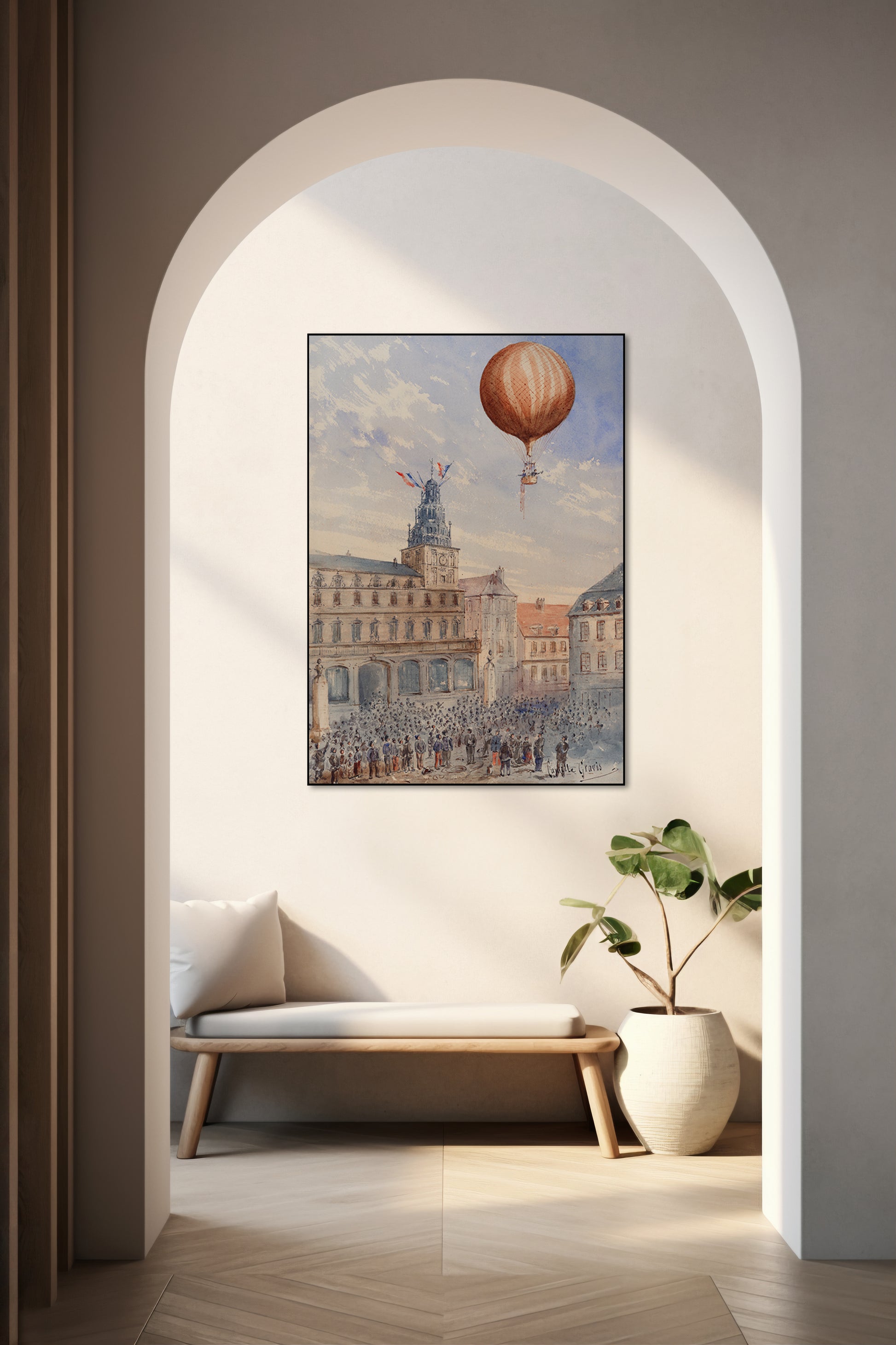 Ballonvaart over Frankrijk - AkoestischeMuur