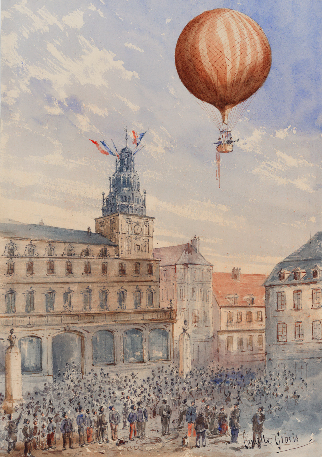 Ballonvaart over Frankrijk - AkoestischeMuur