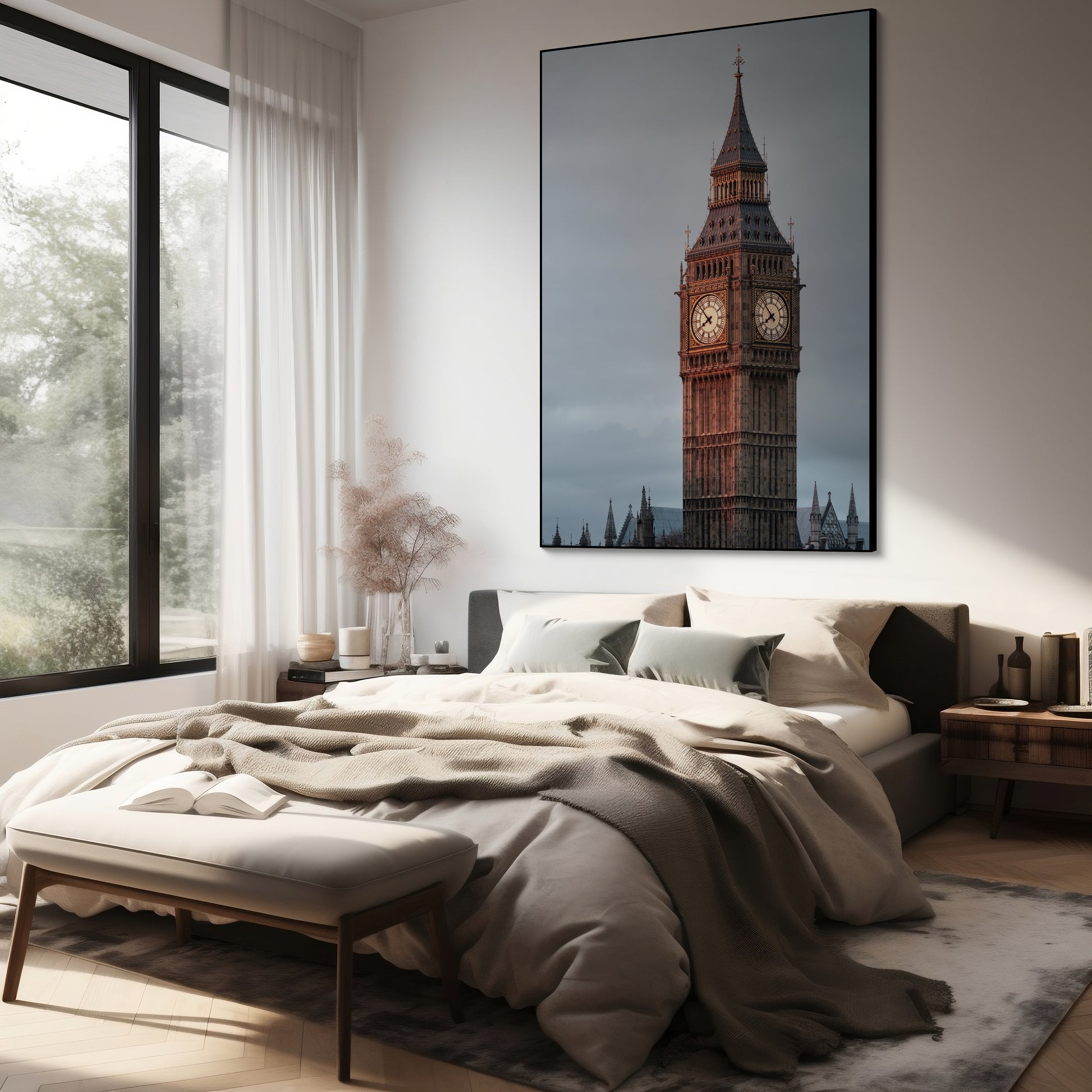 De Big Ben in Londen - AkoestischeMuur