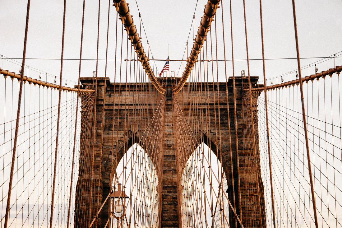 Brooklyn Bridge in New York - AkoestischeMuur