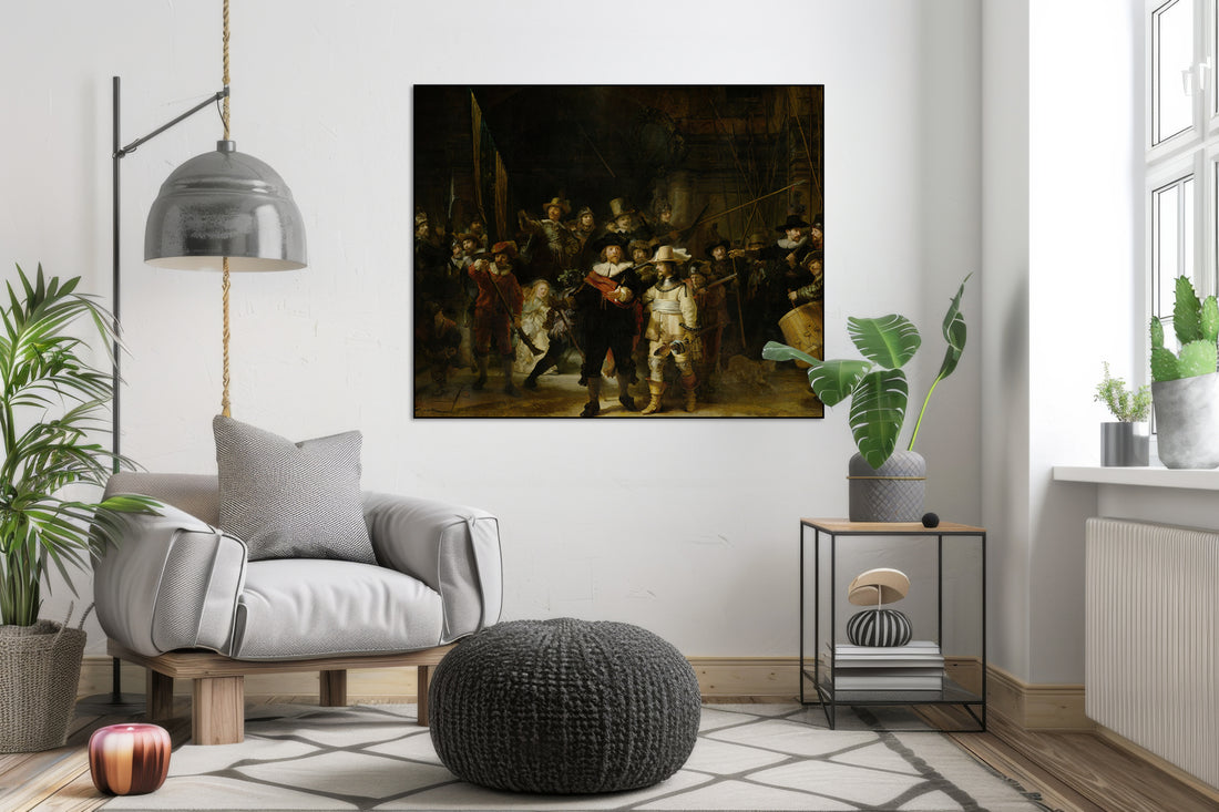 De Nachtwacht - Rembrandt van Rijn - AkoestischeMuur
