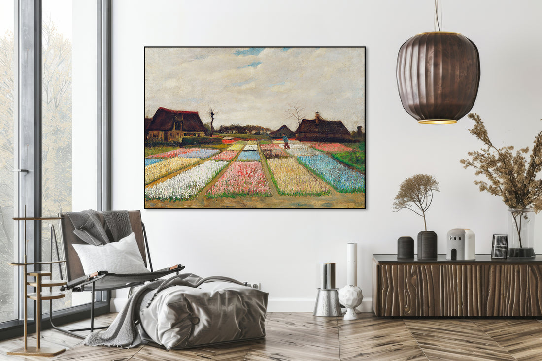 Bloemenvelden in Nederland - Vincent van Gogh - AkoestischeMuur