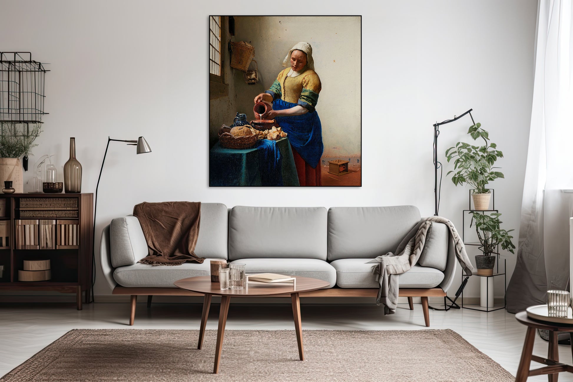 Het Melkmeisje - Johannes Vermeer - AkoestischeMuur