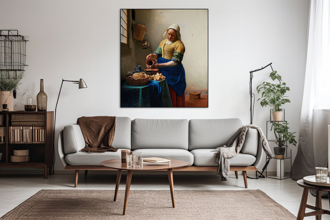 Het Melkmeisje - Johannes Vermeer - AkoestischeMuur