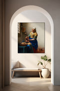 Het Melkmeisje - Johannes Vermeer - AkoestischeMuur