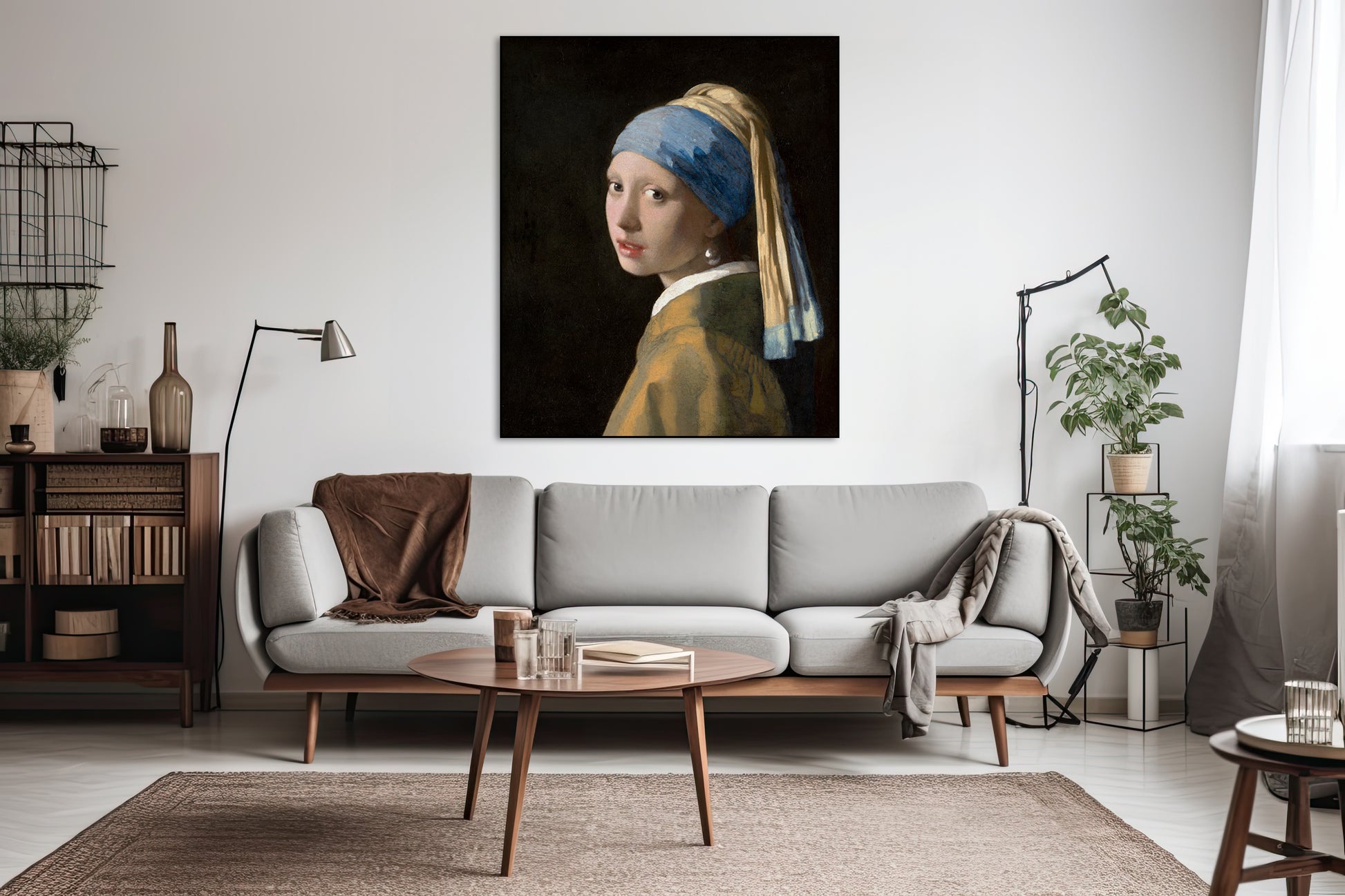 Meisje met de parel oorbel - Johannes Vermeer - AkoestischeMuur