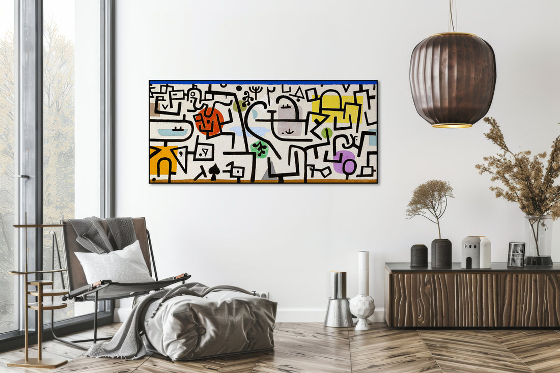 Paul Klee's Rich Port een reisfoto - AkoestischeMuur