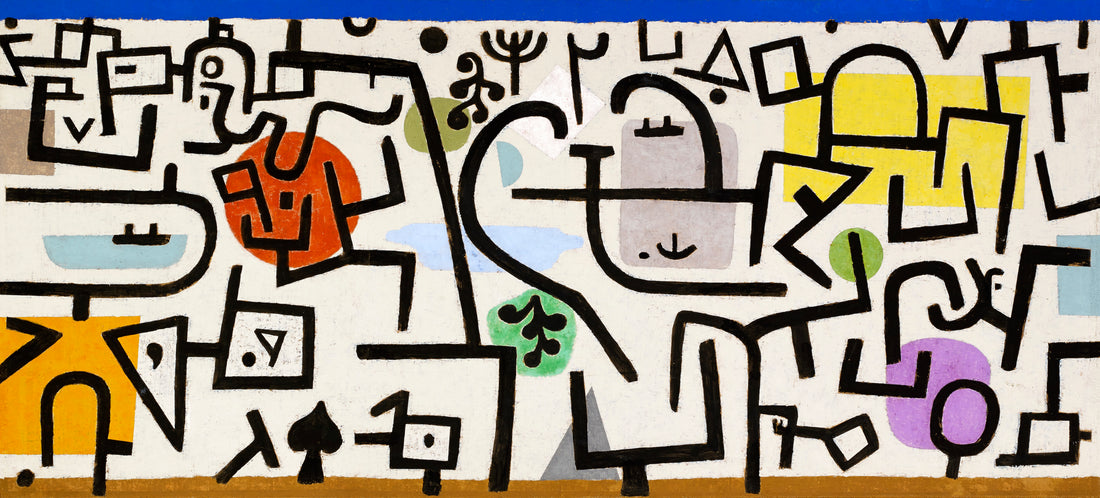 Paul Klee's Rich Port een reisfoto - AkoestischeMuur