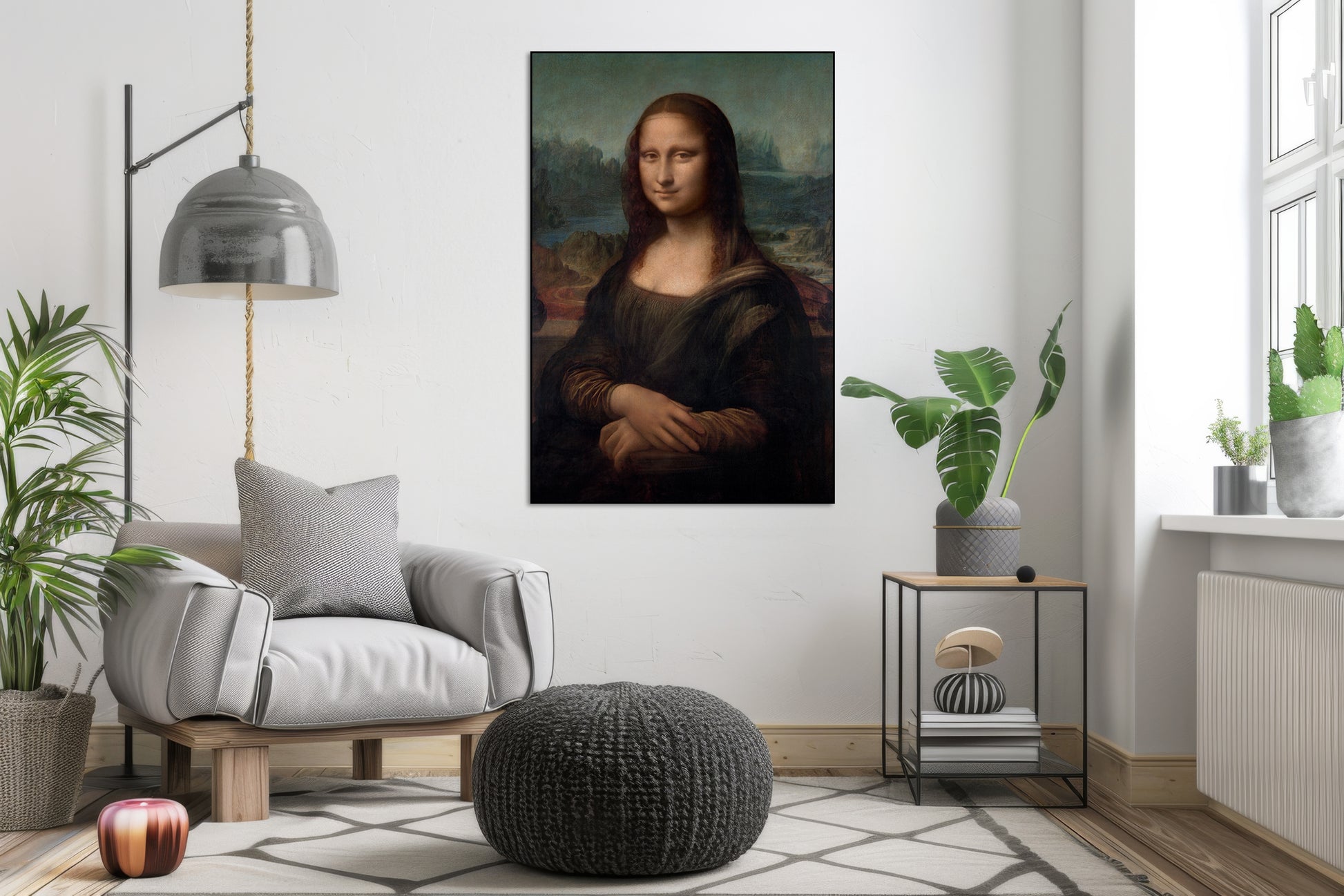 De Mona Lisa - Leonardo da Vinci - AkoestischeMuur