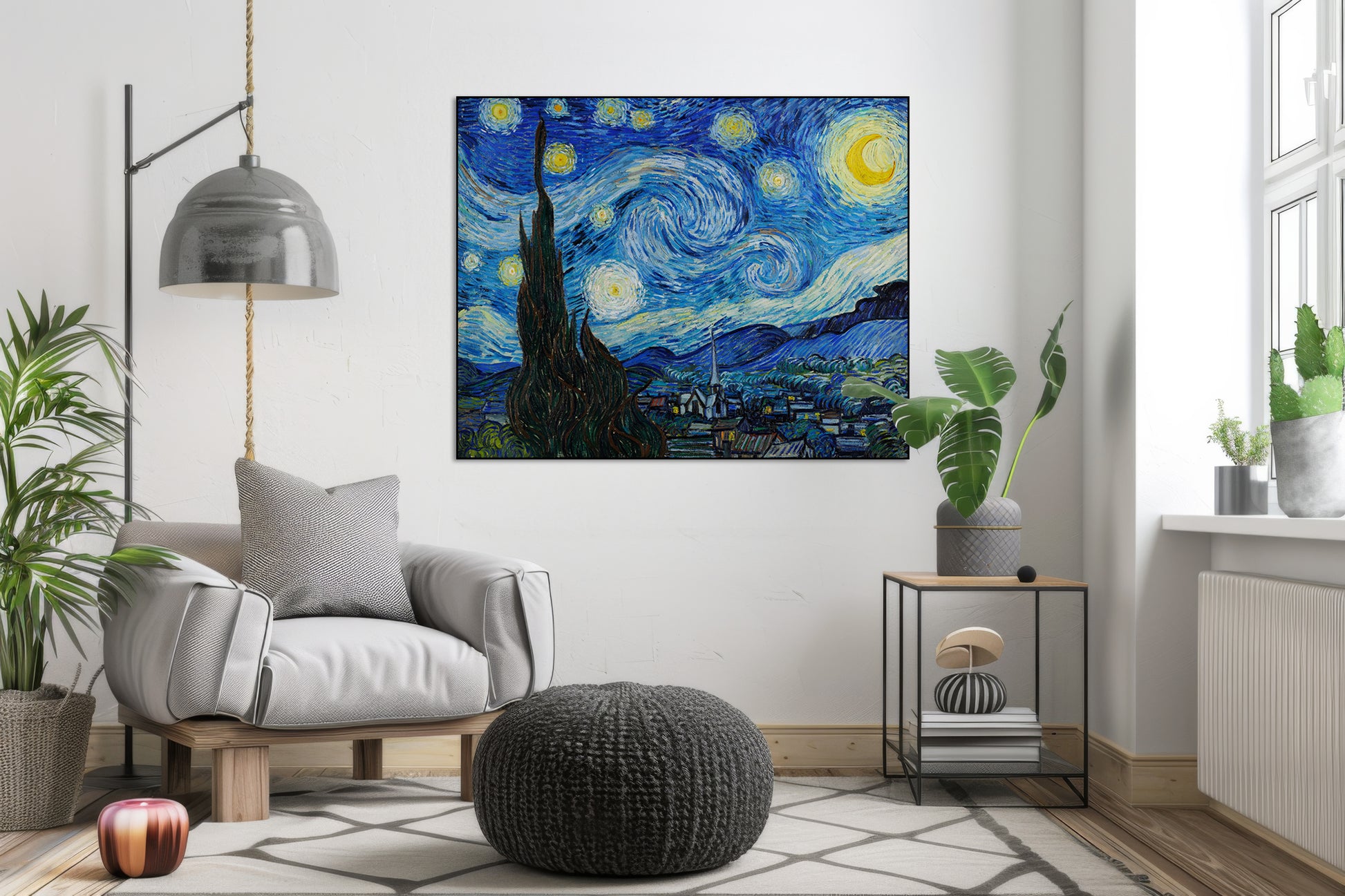 De Sterrennacht - Vincent van Gogh - AkoestischeMuur