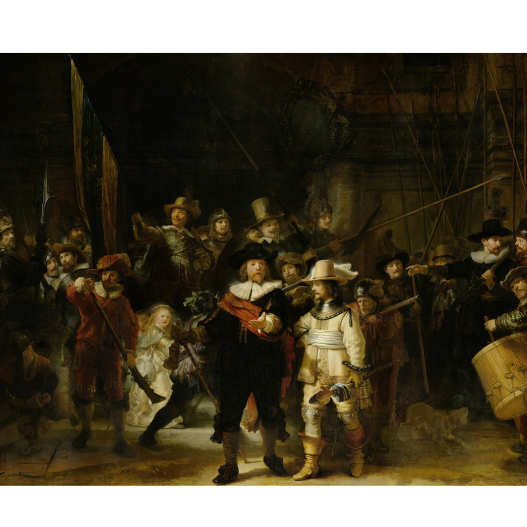 De Nachtwacht - Rembrandt van Rijn - AkoestischeMuur