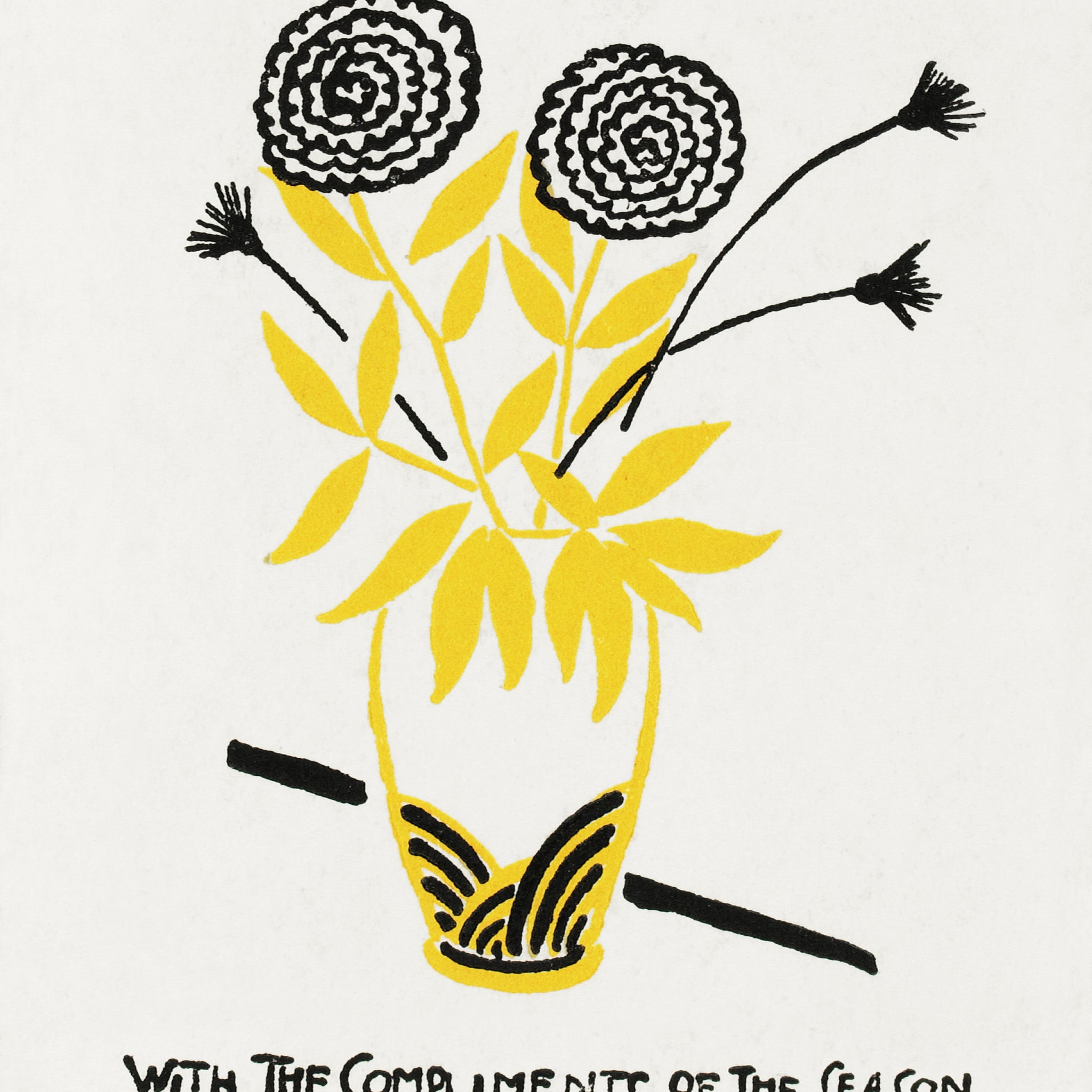 With the complements of the season - Lyman Sayen - AkoestischeMuur
