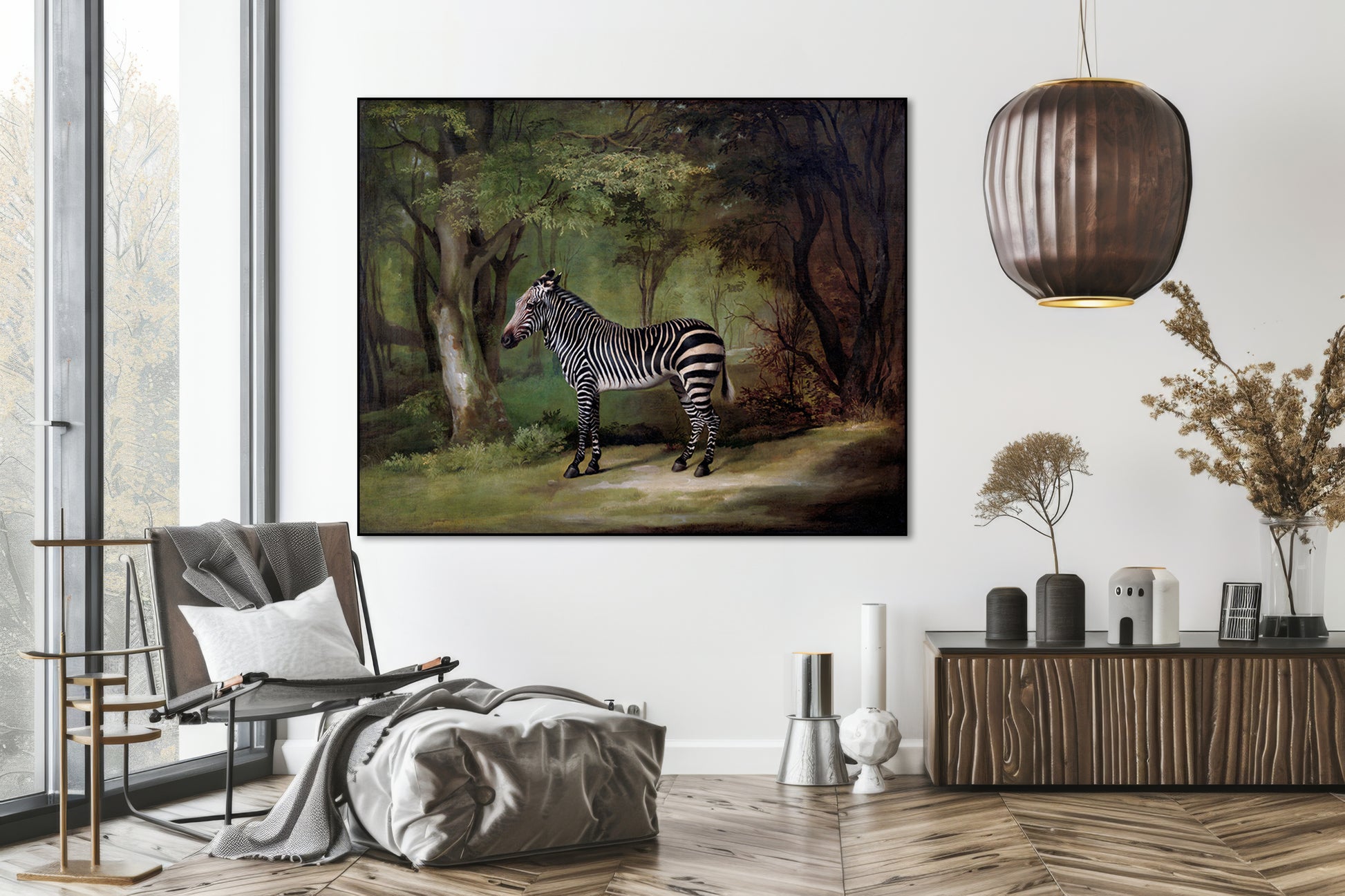 Zebra (1763) George Stubbs modern