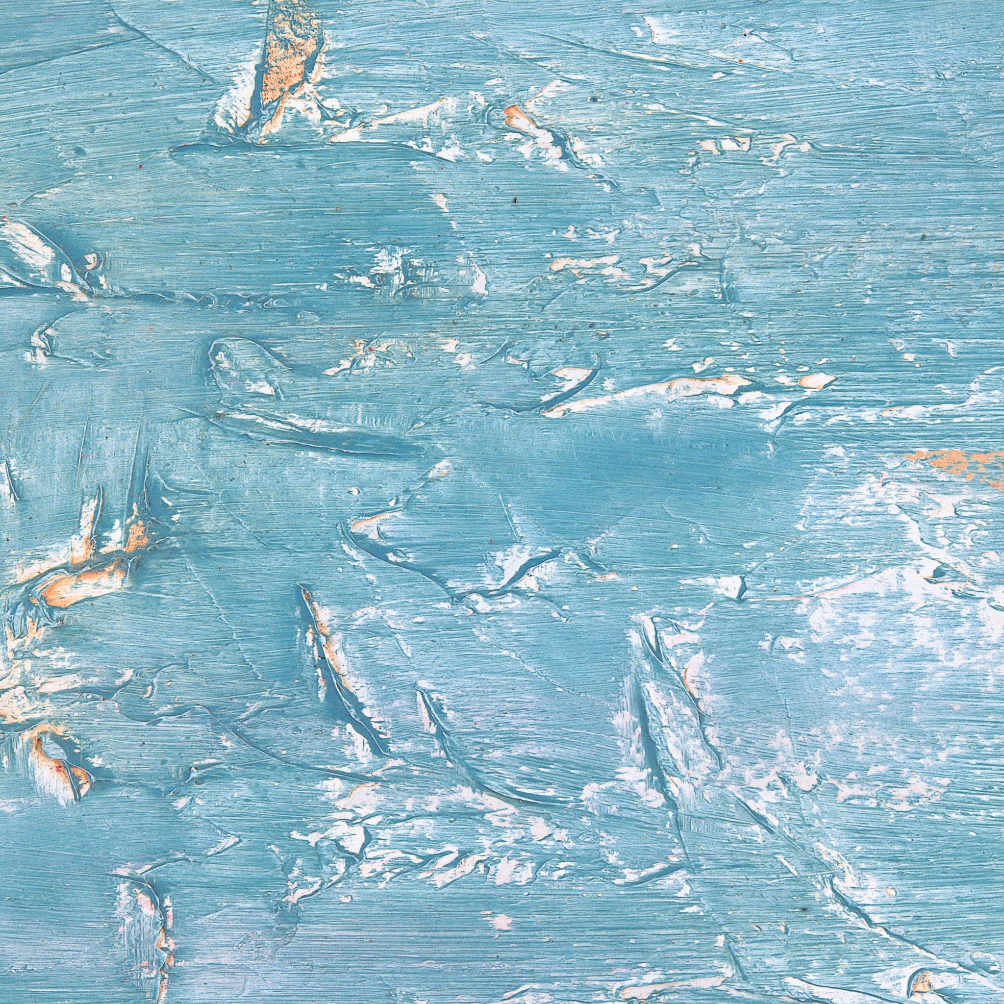 Abstract blauwe zee - AkoestischeMuur