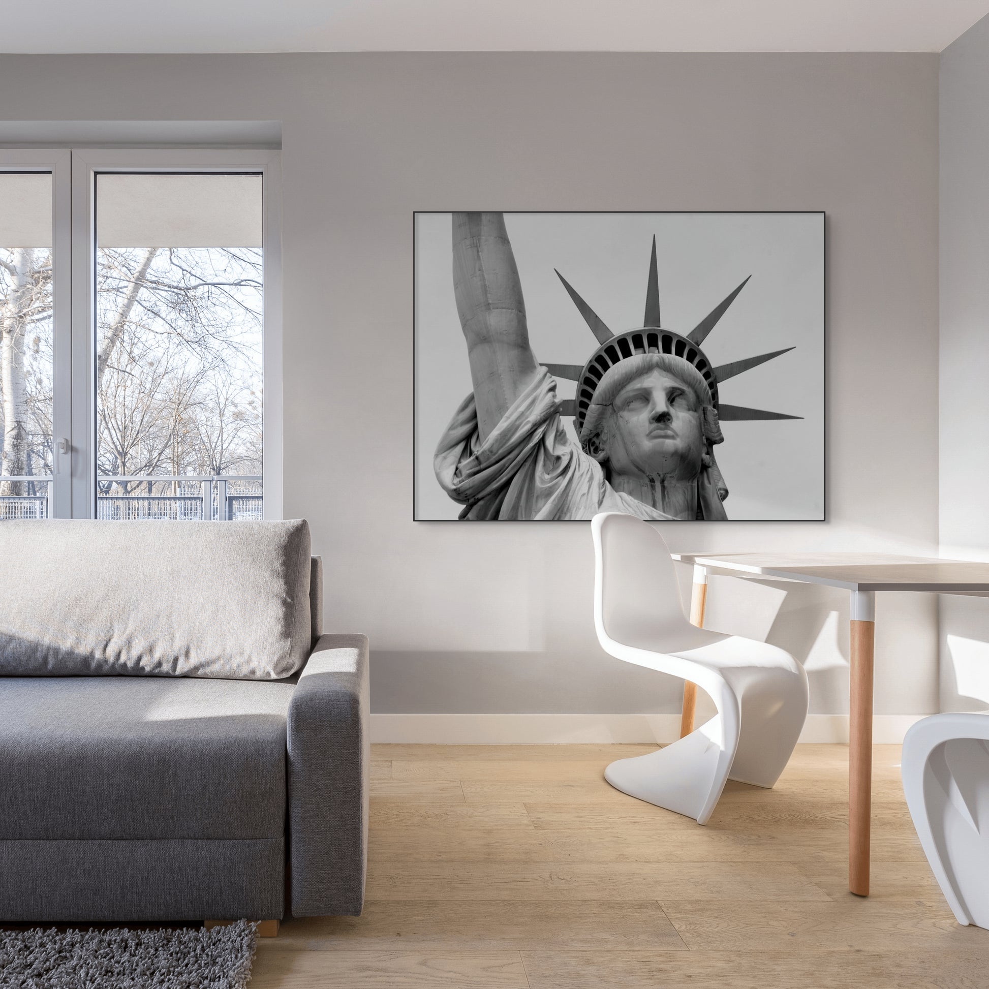 Vrijheidsbeeld closeup in New York - AkoestischeMuur