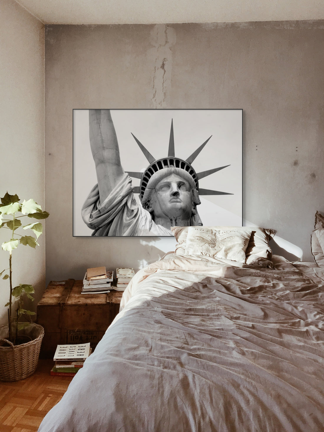 Vrijheidsbeeld closeup in New York - AkoestischeMuur