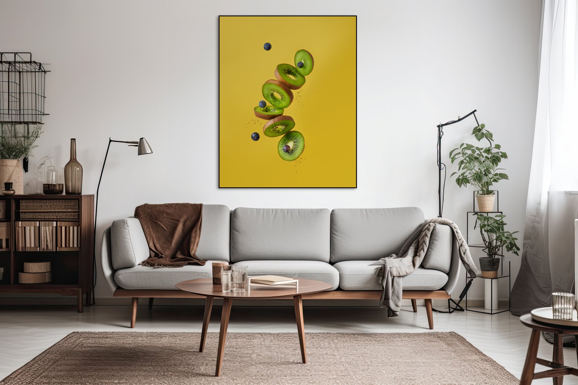 Vliegende kiwi met bosbessen - AkoestischeMuur