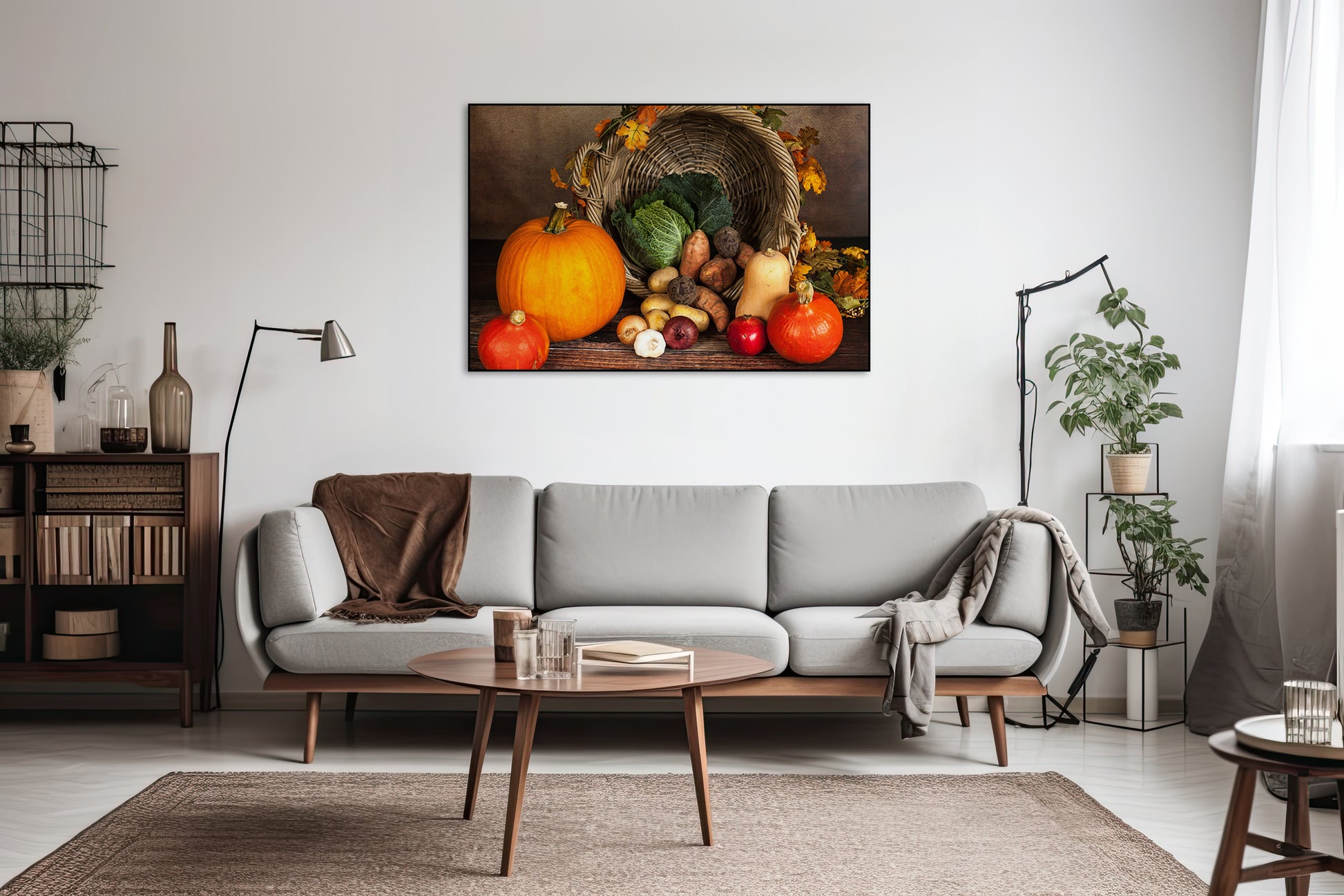 Variatie van herfst groenten - AkoestischeMuur
