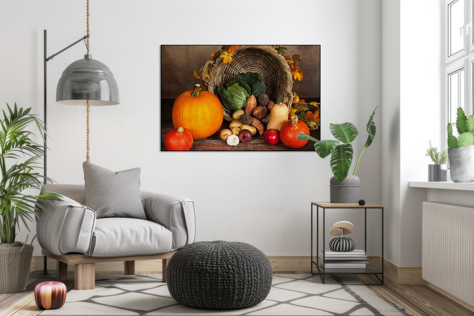 Variatie van herfst groenten - AkoestischeMuur